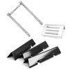 Grill Burner + Flavorizer Bars + Heat Deflector for Weber Spirit II E-210 and Spirit II S-210 2 Burner Grills, Weber 67024 Super 304 SSA Grill Parts