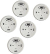 Baseboard Heater Thermostat Temperature Control Dial Knob 5PCS, White Baseboard Heater Knob, Wall Heater Board Knob