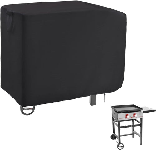 Flat Top Grill Cover for Royal Gourmet 2 Burner Propane Gas Griddle Grill, 38 x 24 x 33.8 Inch