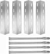 Stainless Steel Heat Plate and Grill Burner Replacement Kit for Nexgrill 720-0133