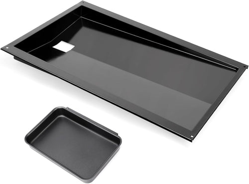 Grease Bottom Tray 67767/67758 for Weber Genesis 300 Series Side Knobs Models 2010 and before, 16" x 23 5/8"