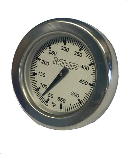 Round Stainless Temperature Gauge for MHP Modern Home Products Gas Grills