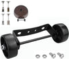 Universal Patio Heater Wheel Kit, Easy to Move/Install Umbrella Gas Patio Heater Replacement Universal Movable Wheel