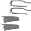Heat Plates And Burner Replacement Parts Kit for Nexgrill 720-0812A, 820-0007 2 Burner Gas Grills