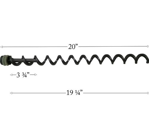 KIT0540 Auger Shaft Assembly 19 1/4" for Traeger Silverton 810 Series Wood Pellet Smoker Grills