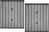 2PK 15" x 12 3/4" Matte Cast Iron Cooking Grid for Broil King Grill Models 945584, 945587, 94624, 986784, 995954 etc.