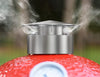 Stainless Steel Vented Chimney Cap for Kamado Joe Classic and Big Joe Grills, Daisy Wheel Cap Replacement Accessory
