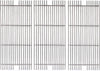 23 1/4 x 34 1/2 Inch Cooking Grid Grates Kit for Viking VGBQ 30, 41, 53 T Series Gas Grills