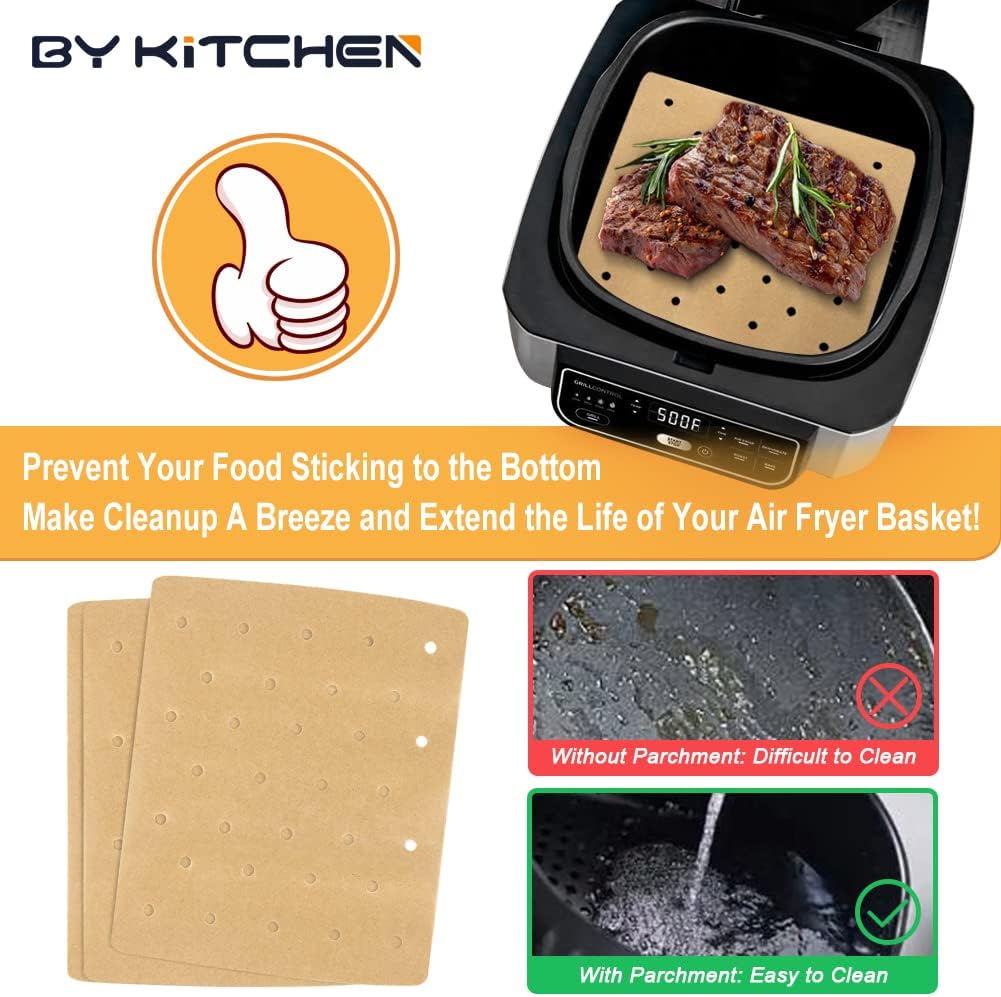 Air Fryer Liners For Ninja Foodi,, Disposable Parchment Air Fryer
