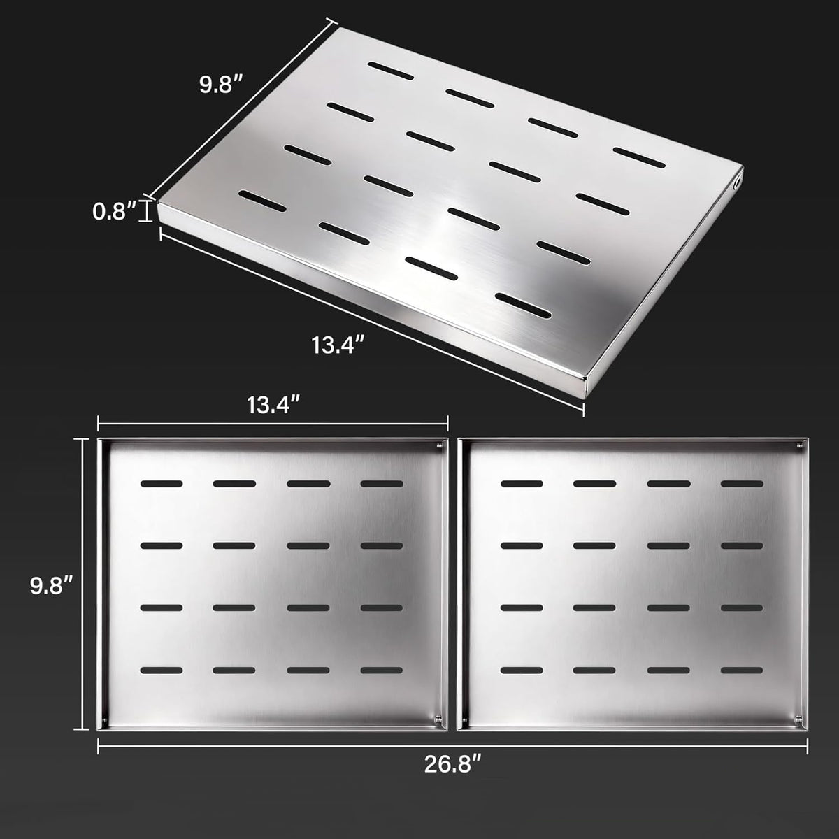 2-Pack Warming Rack for Blackstone 28