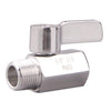 3/8 inch Stainless Mini Ball Valve NPT Female x Male Thread SUS316