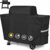 Grill Cover for Traeger Westwood XL Pellet Grill, BAC861P 600D Waterproof PVC Liner, Premium Weather‑Resistant, Durable Outdoor Grill Cover