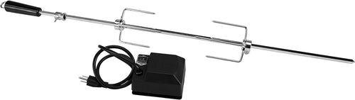 Stainless Steel Rotisserie Kit For Monument Grills 6 Burner 77352, 77352MB and Other Gas Grill Sizes Up to 36 in