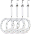 4Pcs Ceramic Electrode Igniters Kit fits for Better Homes & Gardens BH13-101-099-01, BH14-101-099-01, BH15-101-099-02, GBC1362W, GBC1562W Gas Grills