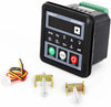 Generator Controller DC20D Genset Automatic Generator Start Controller Module Electronic Diesel Gasoline Engine Micro-Computer Control LED Display