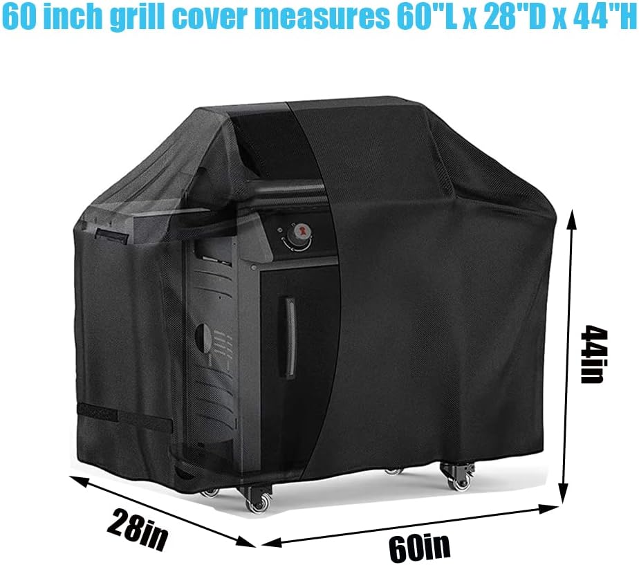Funda Protectora Premium Para Barbacoas Napoleon Prestige Pro 500 Y Prestige 500 - Impermeable, Con Protección UV Y Ventilación