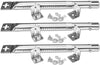 Adjustable Grill Burners Kit 12-17.5 inch fits most Broil King 3 Burner Gas Grill Models, 3 Pack Stainless Steel Replacement Parts