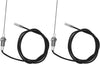 2Pcs BBQ Gas Grill Stove Fire Pit Ignition Electrode Spark Plug 36" with High Temperature Resistance Leads DIY Igniter Sparker