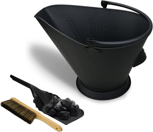 Ash, Coal Bucket, Pellet Container and Pellet Storage Bucket for Pellet Grills