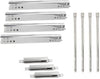 Repair Kit for Charbroil 4 Burner Grill 463446015, 466446015, 463446016, 463446017, 463447018 Models, Burners, Heat Plates, Adjustable Crossover Tubes
