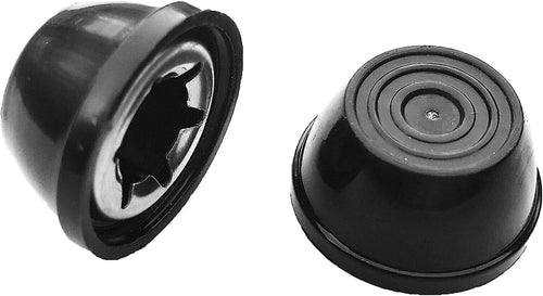 Hub Cap Fits Most Weber Charcoal Kettle Grills Retainer Cover, Fits 3/8-inch Axles, 2-Pack