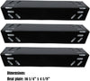 Heat Plates for 4 Burner Kenmore Grill, Flame Tamer Burner Cover for 119.16311800, 119.16312, 119.16312800, 119.16433010, 119.16434010