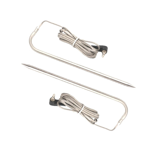 2Pcs Meat Probe Thermometer Fits for Char-Griller 980 Gravity Fed Charcoal Grills