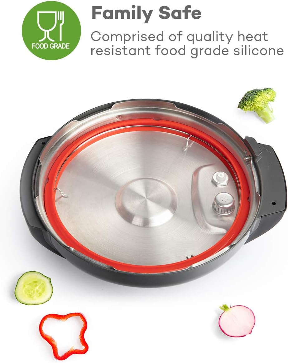 Pot Duo Red Seal On Instant Pot Stainless Steel Red Ring Instant