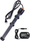 Submersible Fish Aquarium Heater, 500W Adjustable Fish Tahk Heater with 2 Suction Cups Free Thermometer Suitable for Marine Saltwater and Freshwater
