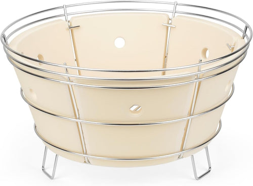 Charcoal Ash Basket Firebox with Heat Deflector for Char-Griller Akorn Kamado Kooker Charcoal Grills