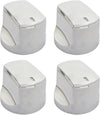 Chrome Control Knobs for Char-Broil Performance Series 4 5 Burner Gas Grills (2017 and Newer), 4 Pcs