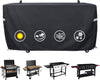 Grill Cover for Royal Gourmet 4/6/8 Burner Gas Grill & Griddle, Full-Length Heavy-Duty 600D Cover for PD4001 GB4000P GD402 GB8000 GD401 GB8003 GB4001