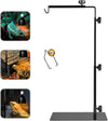 Reptile Metal Lamp Stand, 24"-38" Adjustable Floor Holder Heat Lamp Bracket, for Snake Turtle Bearded Dragon Chameleon Habitat Terrarium Tank