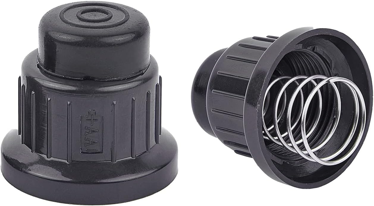 2Pcs AA Battery Igniter Caps, Ignitor Push Button with Springs and