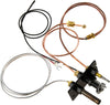 Propane LP and Natural Gas NG 3 Way Pilot Assembly Parts Kit for HHT, Majestic, Monessen, Temco, Vermont Castings and other Fireplaces and Stoves