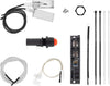 42322 Grill Igniter Kit for Weber Summit Silver B 4 Burner Gas Grills, Set with Module, Wires, Output Spark Generator, Push Button, Mounting Screws