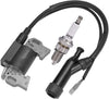 Ignition Coil + Spark Plug Replacement for Champion Power 196cc 6.5HP 3500 4000 Watt Gas Engine Generator
