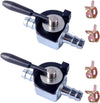 2pcs Fuel Shut Off Valve 1/4 Inch Line for 180 Degree Oregon 07-403 07403 Scag 48568 Sunbelt B1SB868, Heavy Duty Inline Cut Petcock Gas Diesel Petrol