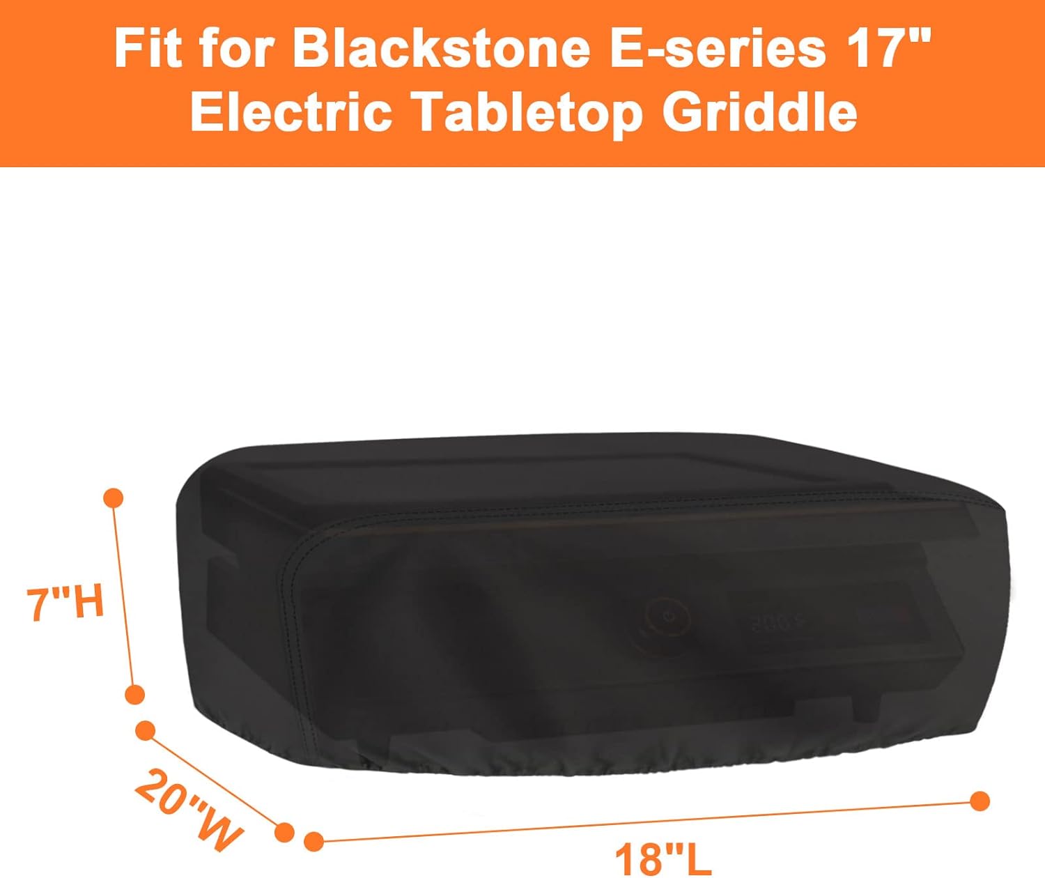 Blackstone E-Series 17 Electric Tabletop Griddle with Hood NEW