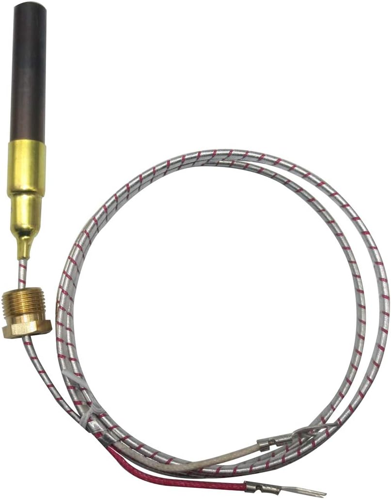 36" Thermopile Generator For Gas Fireplace, Stove, Or Heater - Replacement Safety Part