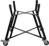 Rolling Cart Nest Stand for Small Big Green Egg 13 Inch Kamado Ceramic Charcoal Grill, with Heavy Duty Locking Caster Wheels