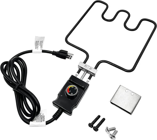 9007090064 Heating Element & Thermostat Cord Controller Kit for Masterbuilt Electric Smokers & Turkey Fryers