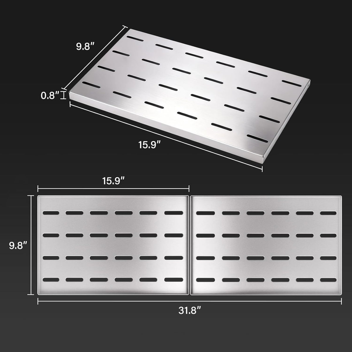 2-Pack Warming Rack for Blackstone 36