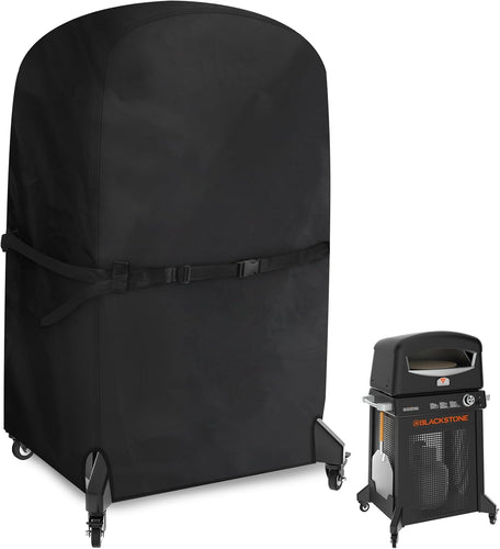 Grill Cover for Blackstone 6825 Standing Pizza Oven, Heavy Duty 420D Pizza Oven Cover