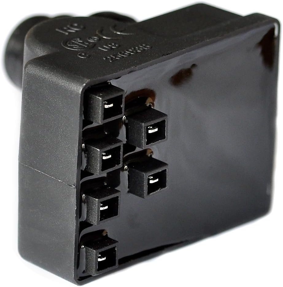 6 Outlet AA Battery Push Button Spark Generator Ignitor ...