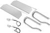 Heat Plates And Burner Replacement Parts Kit for Kitchen Aid 720-0891, 730-0891 2 Burner Gas Grills