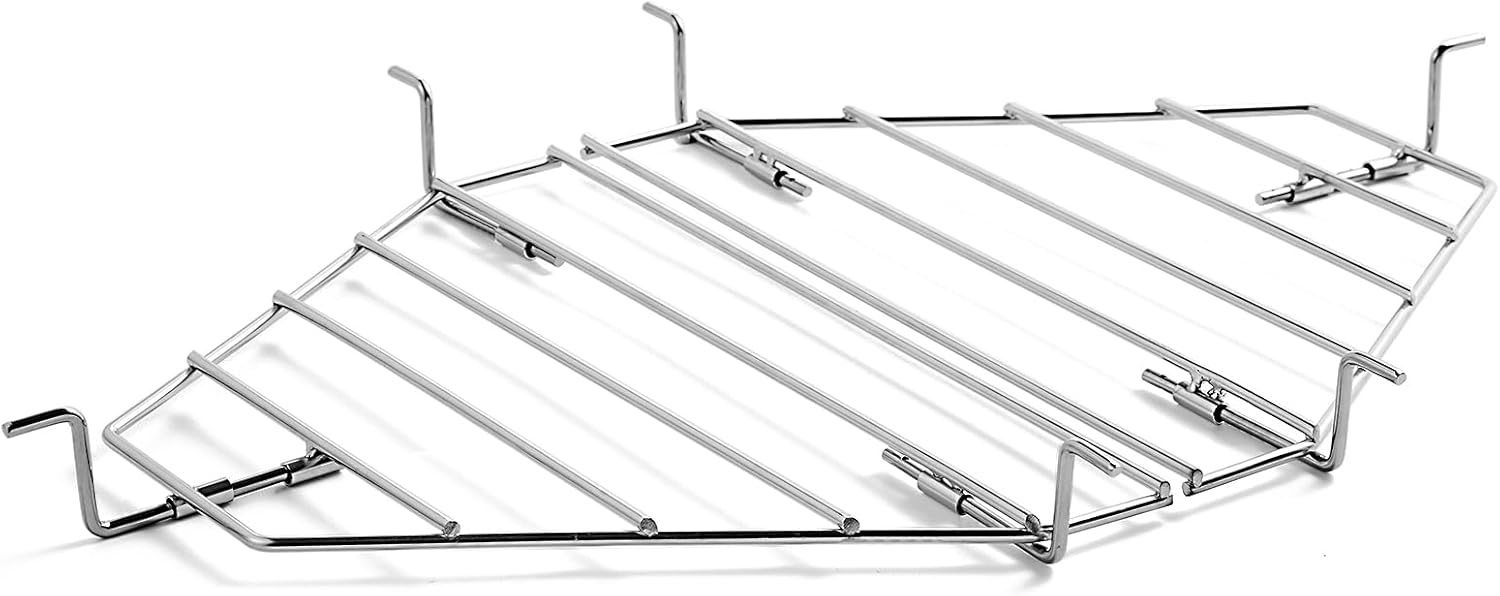 Set Of 2 Drip Pan Racks For Primo Oval XL Grill By Bhutan