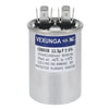 AC Capacitor 12.5uF 12.5 MFD 370/440/450VAC 50/60Hz CBB65B Round Run Start Capacitor for Heat Pump Air Conditioner, for AC Motor Run or Fan Start