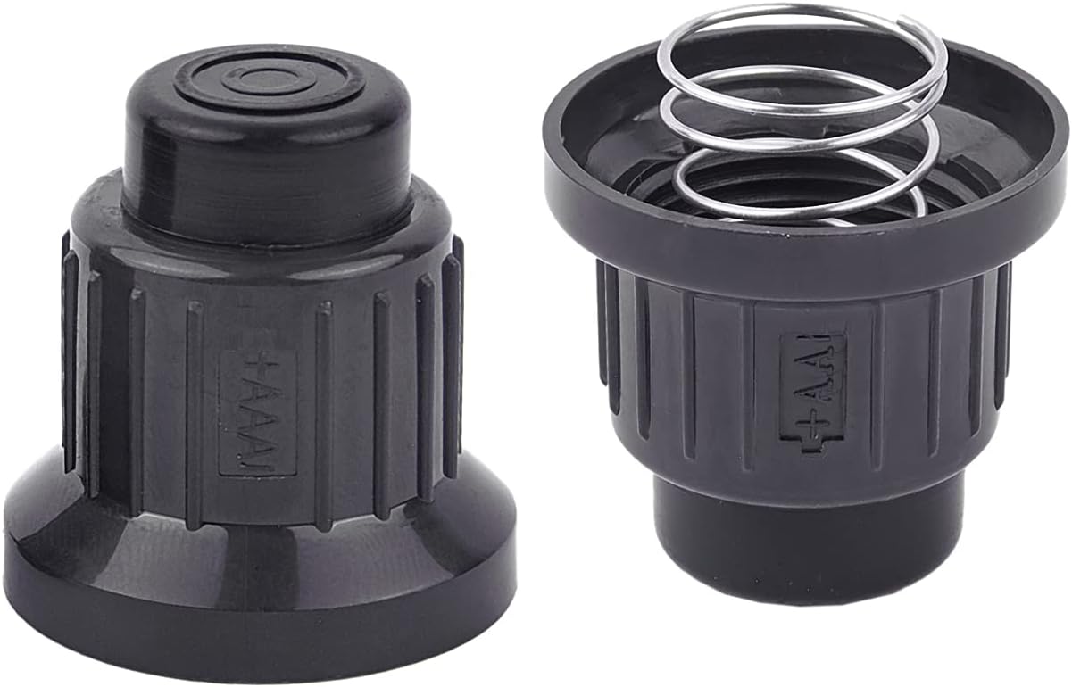 2Pcs AAA Battery Igniter Caps, Ignitor Push Button with Springs and mo ...