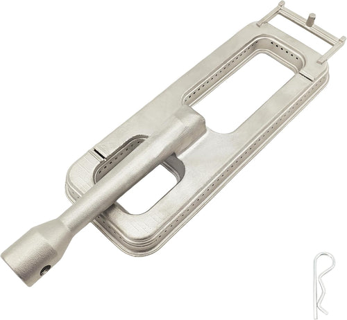 Cast 304 Stainless Steel Grill Burner for Members Mark, Coyote, Grand Hall, Bakers&Chefs, Replaces CISC, 29251, Y0660, Y0101XC, Y0005XC, 608SB, etc